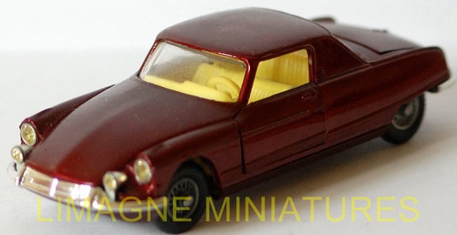 Miniature Citroën DS Chapron Le Dandy – Heco 1/43, Résine Noire, Rare
